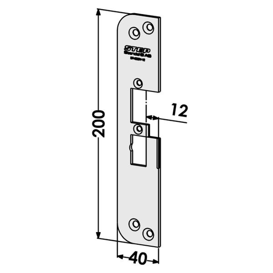 STEP ST4030V-12 Tolppa malliin STEP 40/90/48/98 Preload 12 mm, vastaa 1887-1