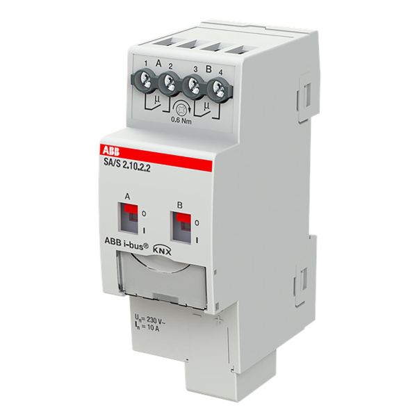 ABB 2CDG110257R0011 Tulo-/lähtöyksikkö KNX, 230 V, 10 A Kytkinliitäntöjen enimmäismäärä: 2