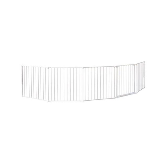 Baby Dan FLEX XXL 56824-2400-10 Tilanjakaja Valkoinen