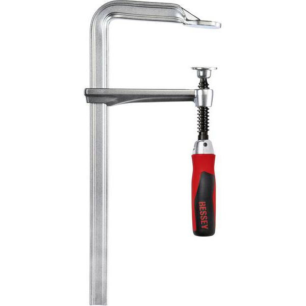 Bessey GZ25KG Ruuvipuristin kääntyvällä kahvalla 250 mm