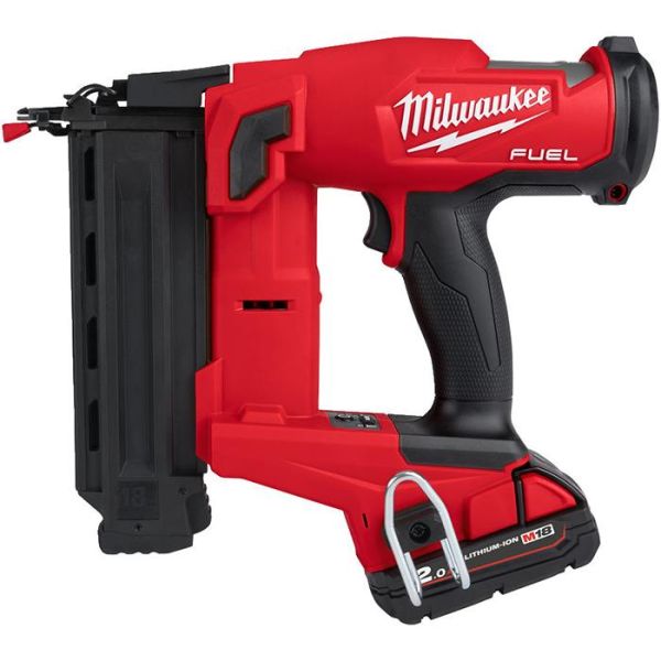 Milwaukee M18 FN18GS-202X Dyckertnaulain 2,0 Ah akuilla ja laturilla