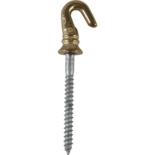ESSVE 520228 Kruunukoukku messinki 63 mm