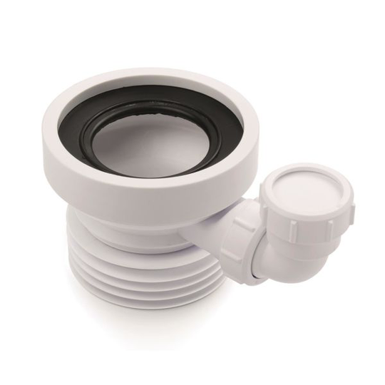 Jafo X-TRA 110 WC-liitin 110 mm, ylimääräinen tulo