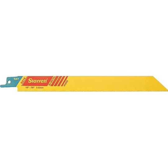 Starrett B818-5 Puukkosahanterä suora, 203 x 19 x 0,90 mm, 5 kpl