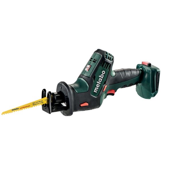 Metabo SSE 18 LTX COMPACT Puukkosaha mukana laukku, ilman akkuja ja laturia