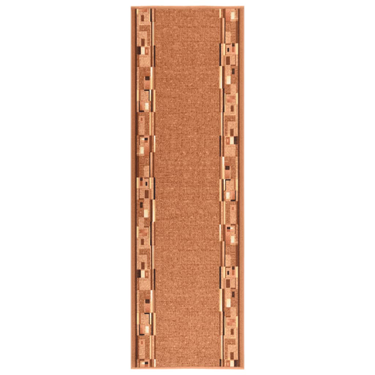 vidaXL Käytävämatto ruskea 67x250 cm liukumaton