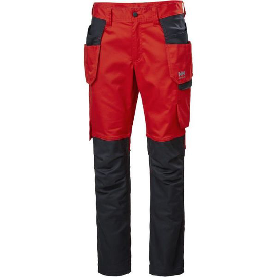 Helly Hansen Workwear Manchester Työhousut punainen/musta C44