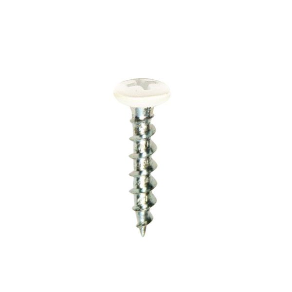 Grabber 165703 Kipsilevyruuvi 4 x 35 mm, valkoinen, 100 kpl