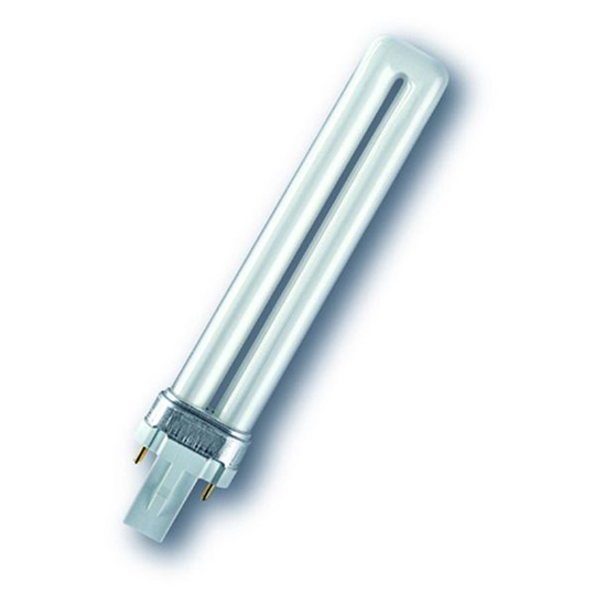 Radium Ralux Pienloistelamppu 2-tappinen, 2-nastainen, G23, 3000K 137 mm, 7W, 400 lm