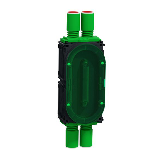 Schneider Electric IMT80265 Kytkentärasia 13 mm, 4-nysäinen Kaksinkertaiseen kytkentärasiaan