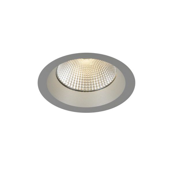 Hide-a-Lite Solo Mini G2 Downlight-valaisin harmaa, 3000K Vaihehimmennyslaite