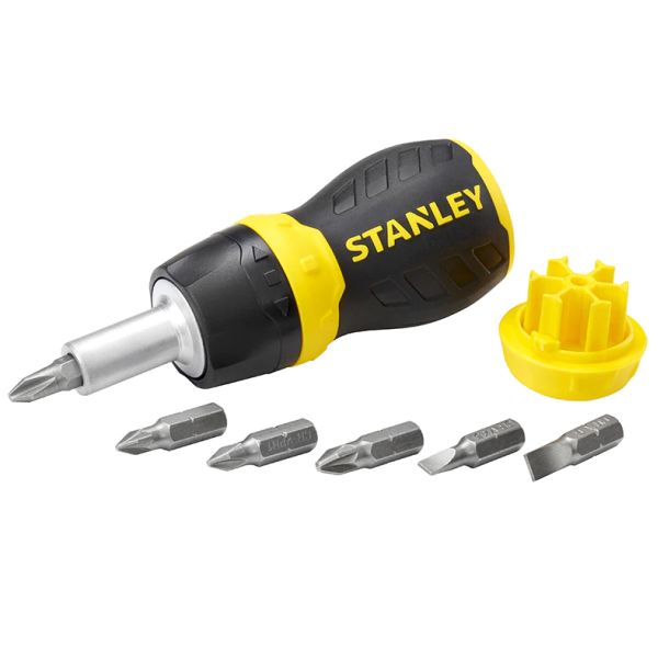 STANLEY 0-66-358 Ruuvitaltta ruuvikärjet, räikkätoiminto