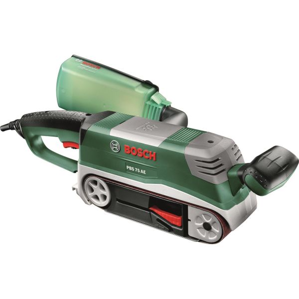 Bosch DIY PBS 75 AE Set Nauhahiomakone sis. tarvikkeet, 750 W