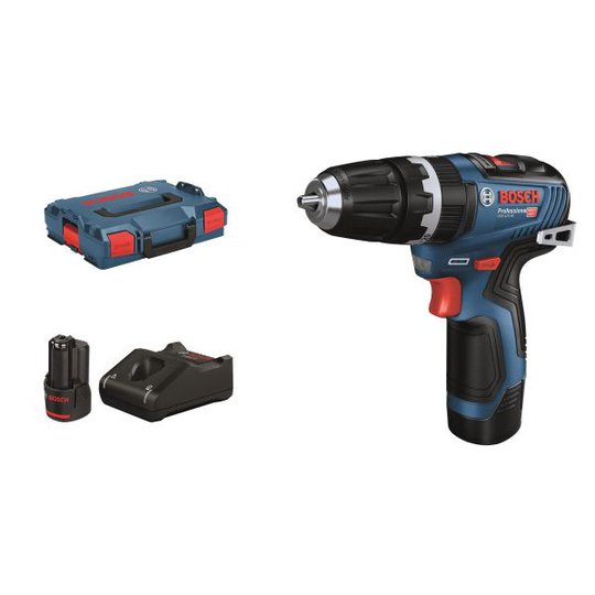 Bosch GSB 12V-35 Iskuporakone sisältää akun ja laturin