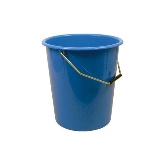 Nordiska Plast 11220600 Muovisanko teräskahvalla, 12 l Sininen