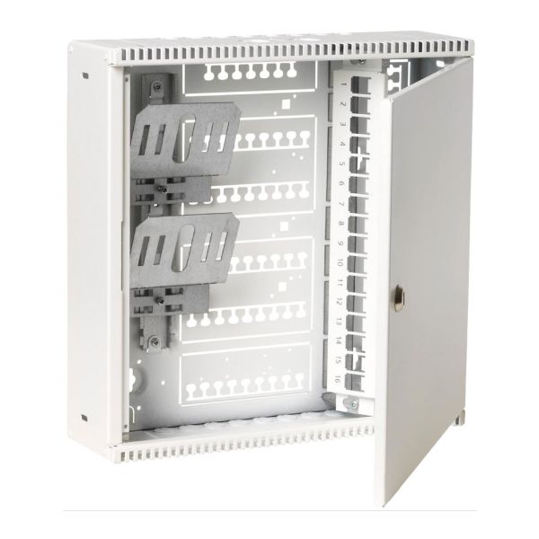 Schneider Electric 518533644 Laajakaistakeskus 355 x 355 x 100 mm, teräslevyä