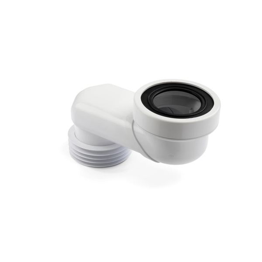 Jafo Offset WC-jatkoputki epäkesko 130 mm