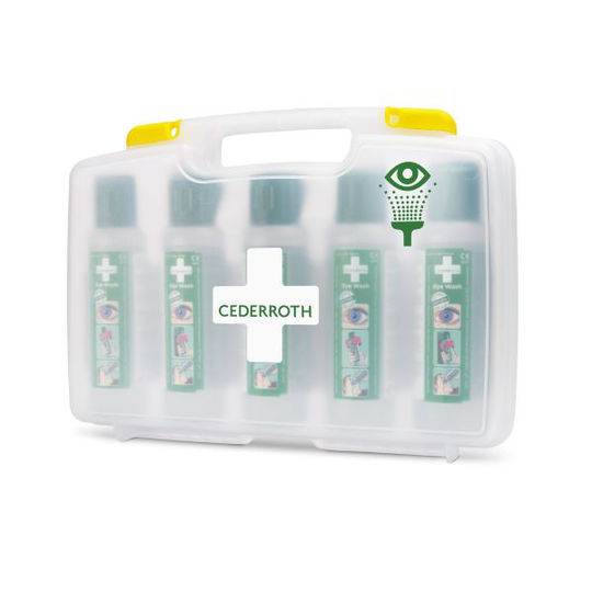 Cederroth 51011042 Silmänhuuhtelupakki 5 x 500 ml, laukulla