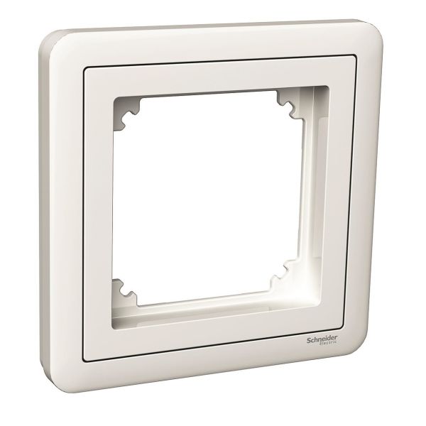 Schneider Electric WDE002801 Yhdistelmäkehys IP20, upotettuun tai pinta-asennukseen 87 mm, valkoinen