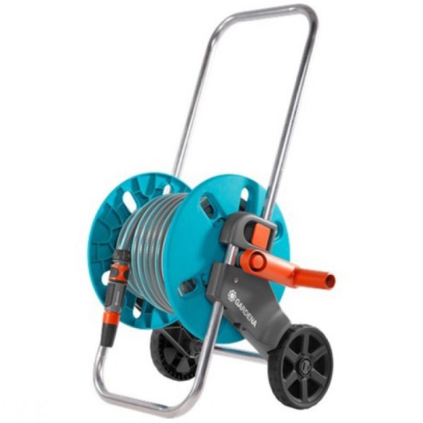 Gardena AquaRoll S Letkuvaunu sisältää 20 metrin Classic-letkun, 1/2"