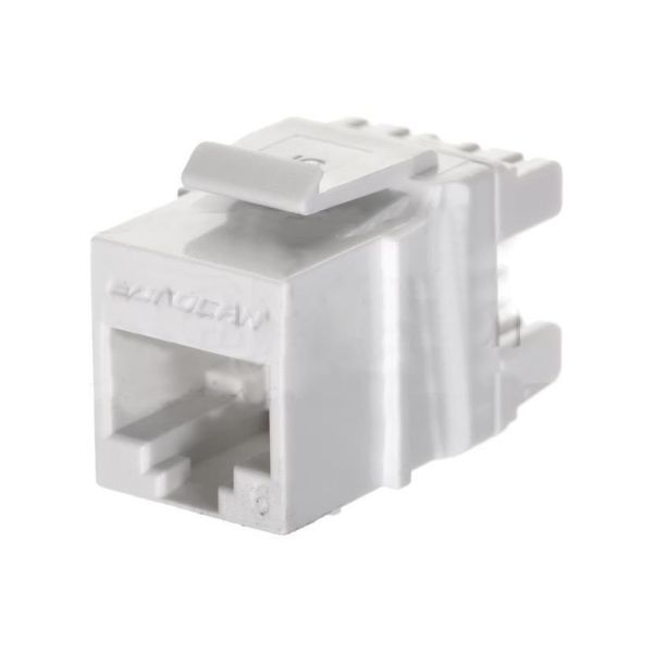 Eurolan 16B-U6-03WT Keystone-liitinyksikkö Liittimen typpi: RJ45 8(4) valkoinen
