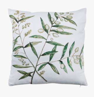 Olive koristetyyny moniväri/valkoinen