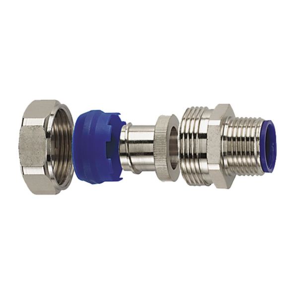 Hellermann Tyton 166-32200 Puristusliitin LTS-FMC, kiinteä, polyamiditiivisteellä Nimelliskoko Ø10 mm, M12