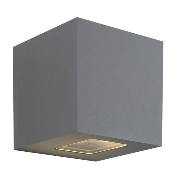 Hide-a-Lite Cube XL II Seinävalaisin 3000K, 1890 lm, 80°, 25W, IP65 Harmaa