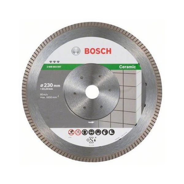 Bosch Best for Ceramic Extraclean Turbo Timanttikatkaisulaikka 230x22,23mm