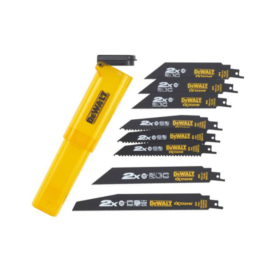 Dewalt DT2443L-QZ Puukkosahanterä 8-osainen