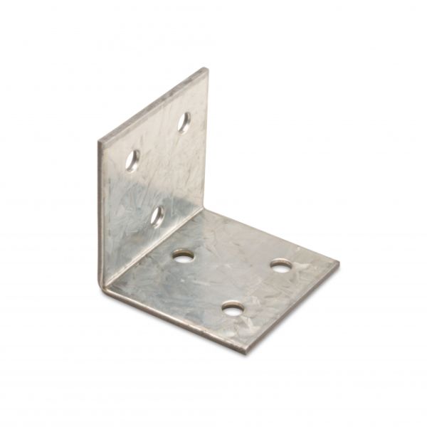 Heco 792404020210 Minikulmalevy kuumasinkitty 2,0 x 40 x 40 x 20 mm
