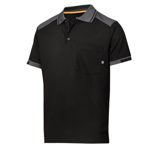 Snickers 2701 AllroundWork Pikeepaita musta/harmaa L
