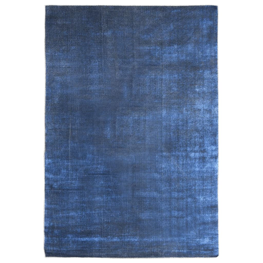 vidaXL Matto pestävä taitettava laivastonsininen 160x230 cm polyesteri