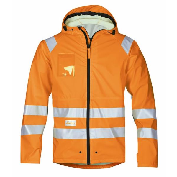 Snickers 8233 Sadetakki Hi-Vis, oranssi