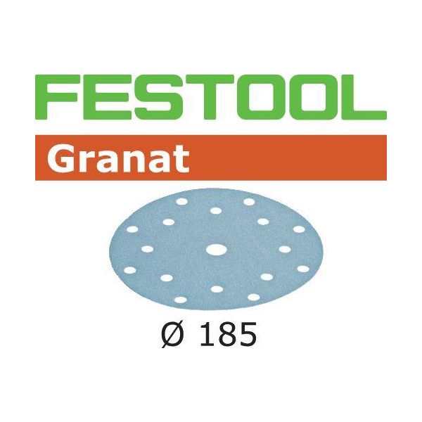 Festool STF GR Hiomapaperi 185mm, 100 kpl P400