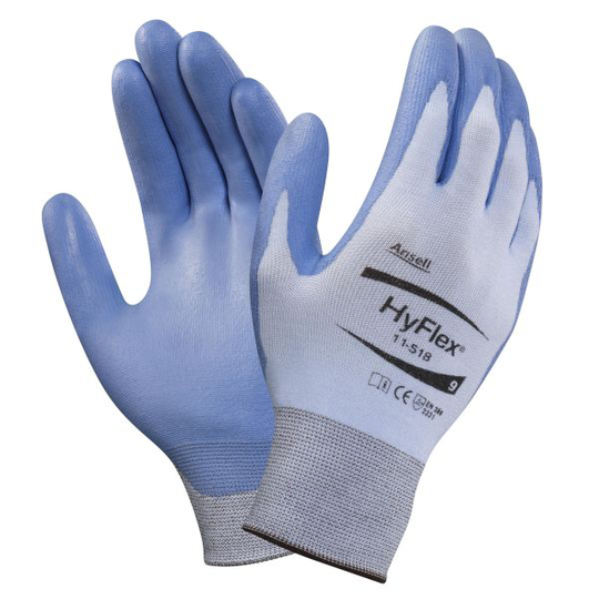 Ansell HyFlex 11-518 Pro Viiltosuojakäsine polyuretaani, vuoraamaton 6