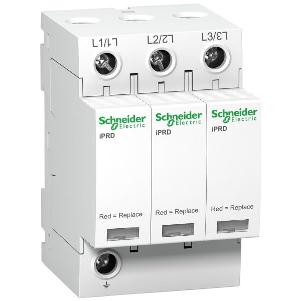 Schneider Electric A9L65301 Ylijännitesuoja epäsuoria salamaniskuja vastaan, iPRD 65R 3 johdinta