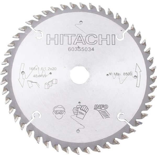 HiKOKI 60355034 Sahanterä 165x1,6x20mm, 48T