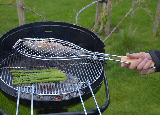 Grillaushalsteri kalalle BARBECOOK FSC 66x14 cm