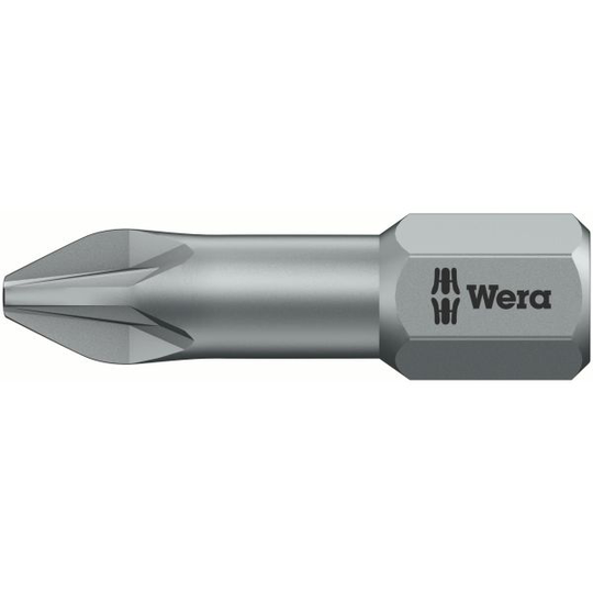 Wera 855/1 TZ/Z Ruuvikärki 25 mm, 1/4" kuusiokiinnitys Koko 2