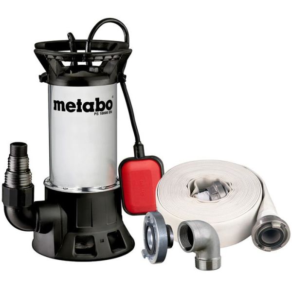 Metabo PS 18000SN Likavesipumppu mukana letku ja liitin