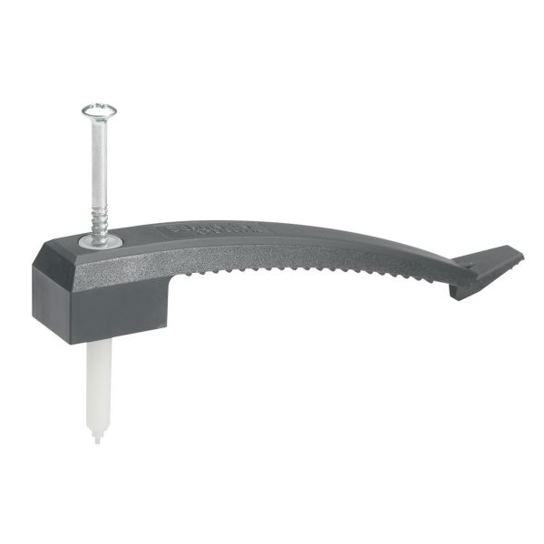 Schneider Electric IMT39078 Kaapelikiinnike 130 mm, harmaa 25 kpl