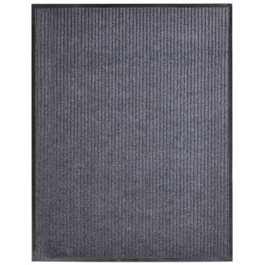 vidaXL Ovimatto harmaa 120x220 cm PVC