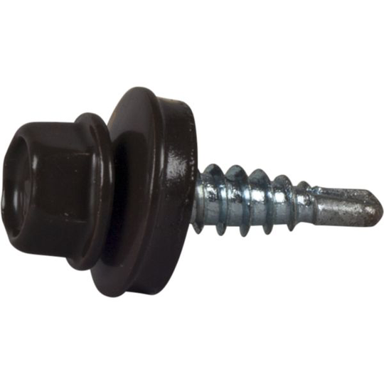 ESSVE 64973 Kateruuvi 4,8 x 20 mm, porakärki, 250 kpl RR32 (tummanruskea)