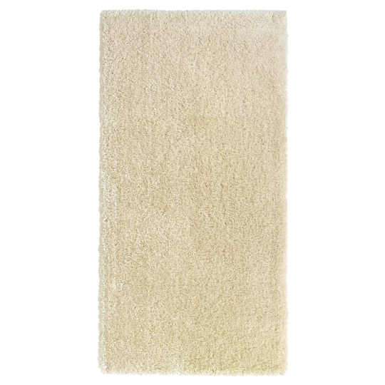 vidaXL Korkeanukkainen Shaggy matto beige 100x200 cm 50 mm