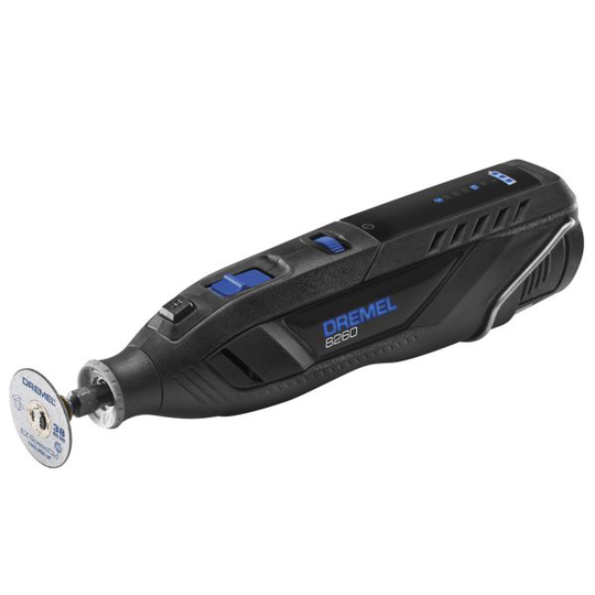 Dremel 8260-5 Monitoimityökalu sis. 5 tarviketta, akun ja laturin