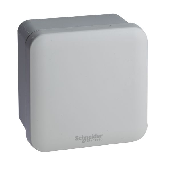 Schneider Electric ENN05044 Kytkentärasia harmaa, sileä, 80x80x45 mm