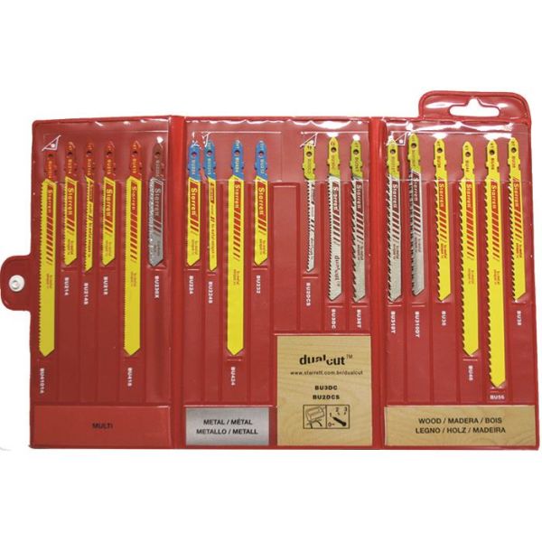 Starrett BU4 Pistosahanteräsarja 19-osainen
