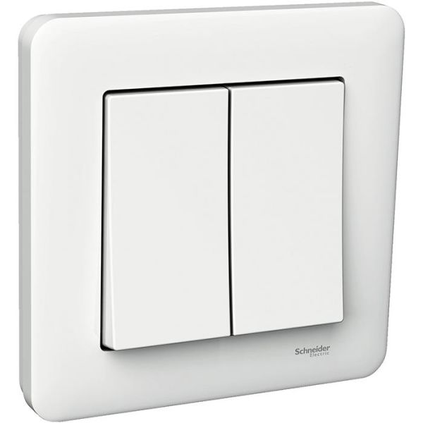 Schneider Electric Exxact Primo Kytkin kruunu, valkoinen