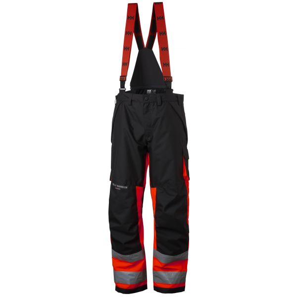 Helly Hansen Workwear Alna Työhousut huomioväri, punainen/musta C46